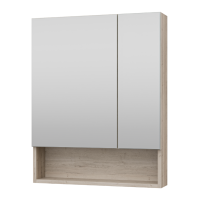 Дунай - 60 Зеркало-шкаф с полочкой