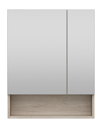 Дунай - 60 Зеркало-шкаф с полочкой