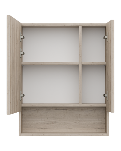 Дунай - 60 Зеркало-шкаф с полочкой