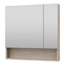 Дунай - 75 Зеркало-шкаф с полочкой