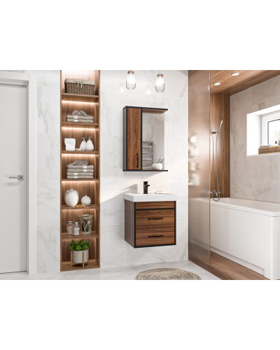 Кедр - 50 Зеркало с 1 шк. левый