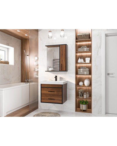 Кедр - 60 Зеркало с 1 шк. правый