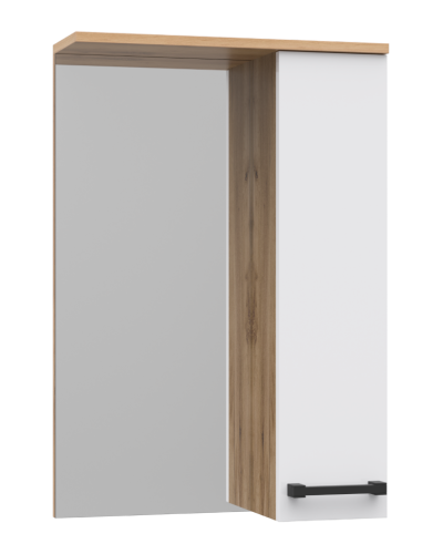 Крафт - 50 Зеркало с 1 шкаф. правый О