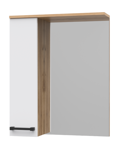 Крафт - 60 Зеркало с 1 шкаф. левый О