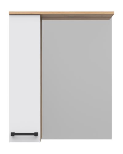 Крафт - 60 Зеркало с 1 шкаф. левый О