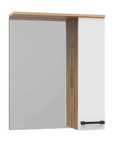 Крафт - 60 Зеркало с 1 шкаф. правый О