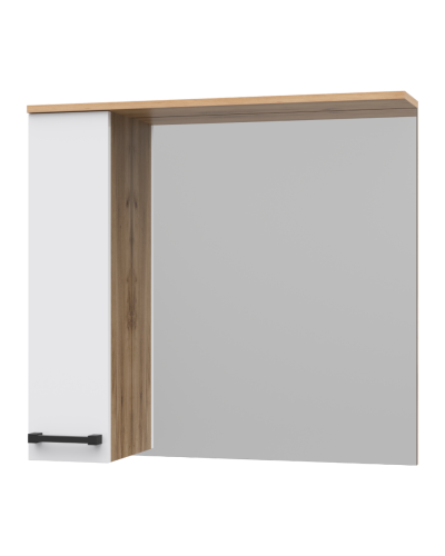 Крафт - 80 Зеркало с 1 шкаф. левый