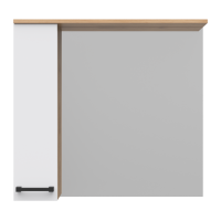 Крафт - 80 Зеркало с 1 шкаф. левый