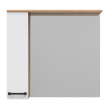 Крафт - 80 Зеркало с 1 шкаф. левый