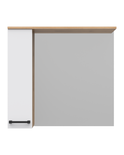 Крафт - 80 Зеркало с 1 шкаф. левый