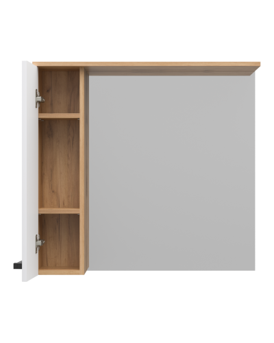 Крафт - 80 Зеркало с 1 шкаф. левый