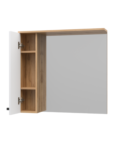 Крафт - 80 Зеркало с 1 шкаф. левый