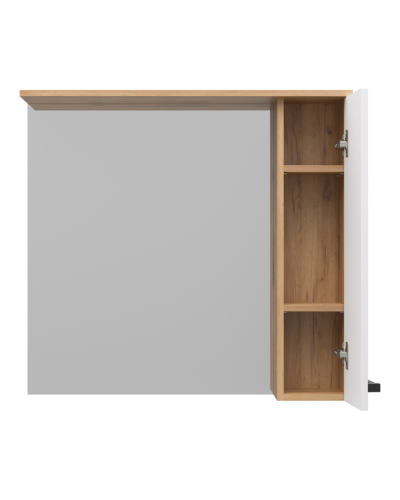 Крафт - 80 Зеркало с 1 шкаф. правый