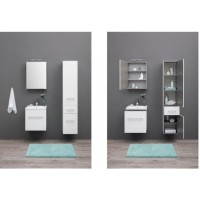 Зеркальный шкаф Aquanet Порто 50 00195726 Белый