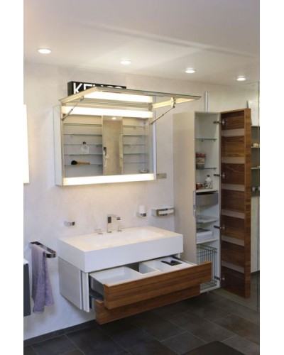 Зеркальный шкаф Keuco Edition 300 125 30202 171201 с подсветкой Белый