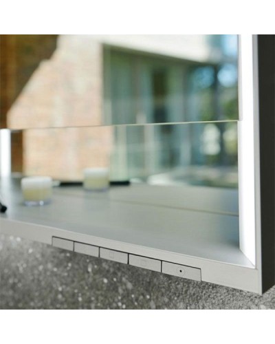 Зеркальный шкаф Keuco Royal Lumos 100 14304 171301 с подсветкой Серебрянный