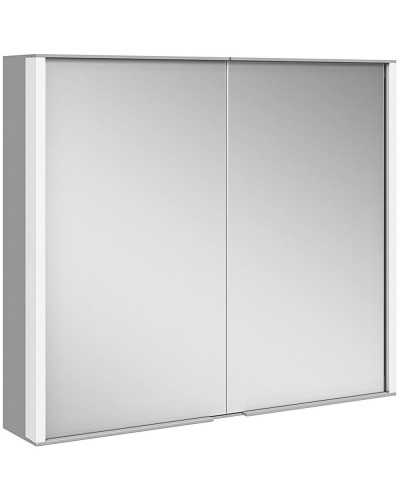 Зеркальный шкаф Keuco Royal Match 80 12802 171301 с подсветкой Серебрянный