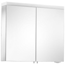 Зеркальный шкаф Keuco Royal Reflex.2 80 24203 171301 с подсветкой Серебряный