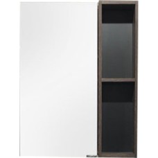 Зеркало со шкафом Comforty Франкфурт 60 00004150528 Дуб шоколадно-коричневый