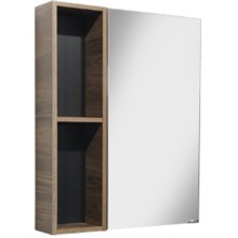 Зеркальный шкаф Comforty Штутгарт 60 00004151036 Дуб темно-коричневый