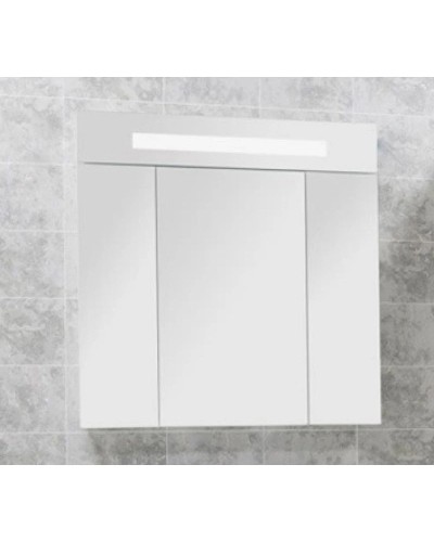 Зеркальный шкаф белый 80 см Акватон Юта 1A203002UT010