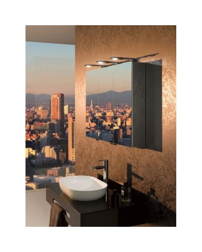 Зеркальный шкаф со светодиодной подсветкой 100х75 Keuco Royal Universe 12704171301