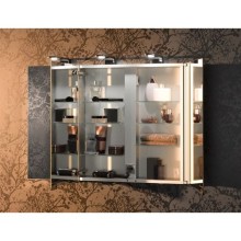 Зеркальный шкаф со светодиодной подсветкой 100х75 Keuco Royal Universe 12704171301