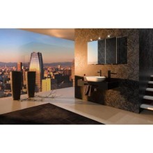 Зеркальный шкаф со светодиодной подсветкой 100х75 Keuco Royal Universe 12704171301