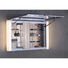 Зеркальный шкаф с люминесцентной подсветкой 80х63,5 см KEUCO Royal Metropol 14001171201