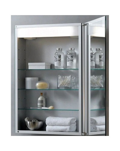 Зеркальный шкаф правосторонний с люминесцентной подсветкой 50,5х70 см KEUCO Royal T1 12601171101