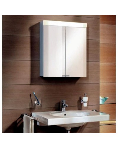 Зеркальный шкаф с люминесцентной подсветкой 60х70 см Keuco Royal 10 05402171301