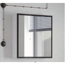 Зеркальный шкаф Corozo Айрон 70 SD-00000408 Белый