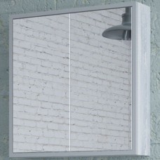 Зеркальный шкаф Corozo Айрон 70 SD-00000279 Серый