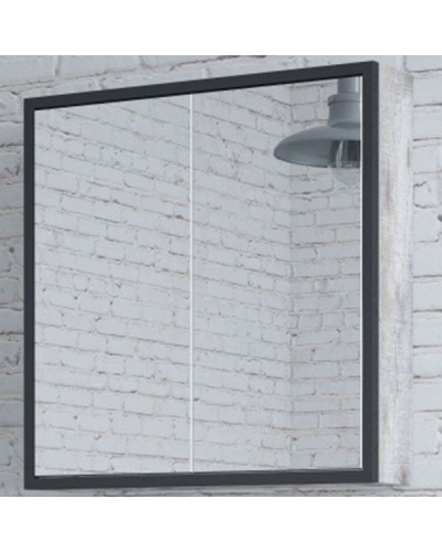 Зеркальный шкаф Corozo Айрон 60 SD-00000278 Черный антик