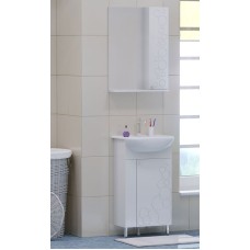 Зеркало со шкафом Corozo Орфей 50 SD-00000299 Белое