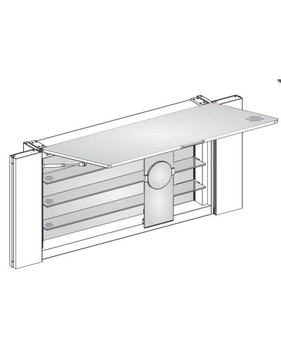 Зеркальный шкаф с люминесцентной подсветкой 170,2х63,5 см Keuco Edition 11 21102171201