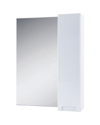 Зеркало со шкафом Bellezza Пегас 60 R 4610409001018 Белое