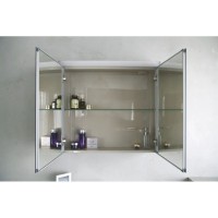 Зеркальный шкаф с  подсветкой 100х70 см BelBagno BB1000BMS/TL