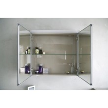 Зеркальный шкаф с  подсветкой 100х70 см BelBagno BB1000BMS/TL