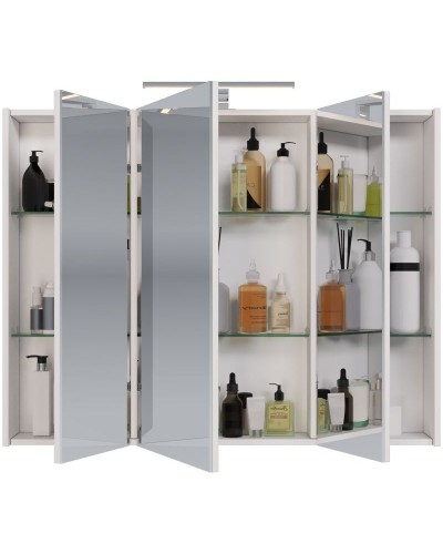 Зеркальный шкаф Dreja Prime 90 99.9306 Белый