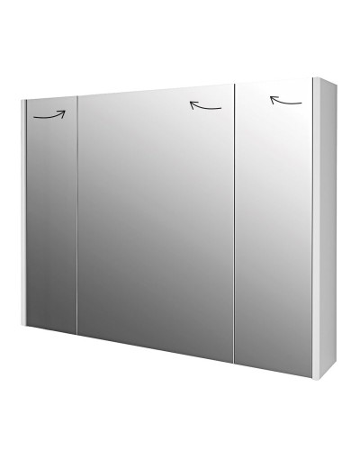 Зеркальный шкаф Dreja Prime 90 99.9306 Белый