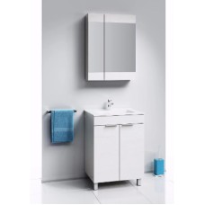 Зеркальный шкаф без подсветки сосна магия 60х80 см Aqwella Brig Br.04.06/SM