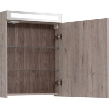 Зеркальный шкаф Dreja Max 60 77.9006D с подсветкой Дуб Кантри