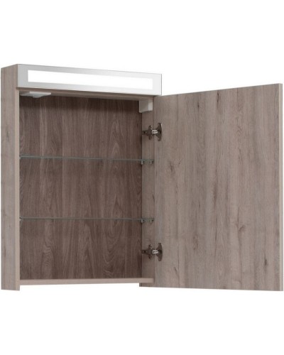 Зеркальный шкаф Dreja Max 60 77.9006D с подсветкой Дуб Кантри