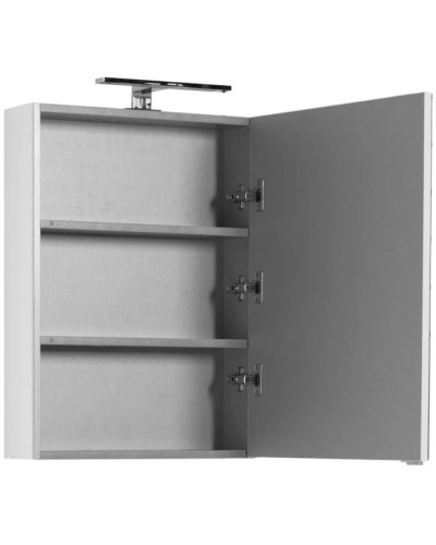 Зеркальный шкаф 50х67 см белый Aquanet Порто 00195726