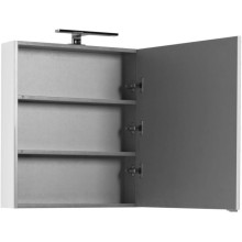 Зеркальный шкаф 60х67 см белый Aquanet Порто 00195727