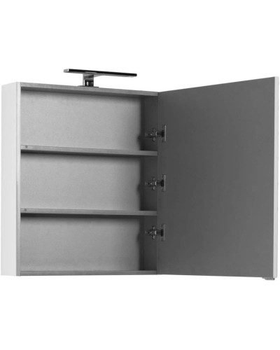 Зеркальный шкаф 60х67 см белый Aquanet Порто 00195727