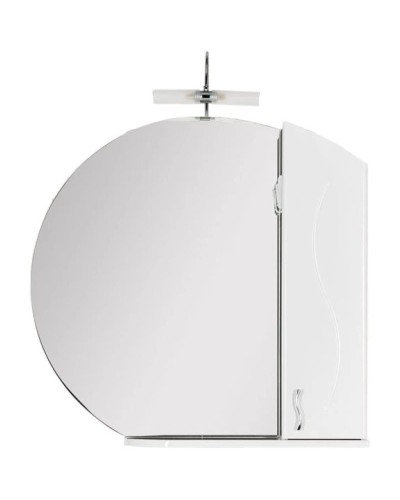 Зеркальный шкаф 88х84,9 см белый Aquanet Моника 00186775