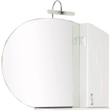 Зеркальный шкаф 108х84,9 см белый Aquanet Моника 00186776