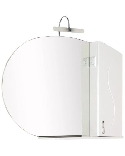 Зеркальный шкаф 108х84,9 см белый Aquanet Моника 00186776